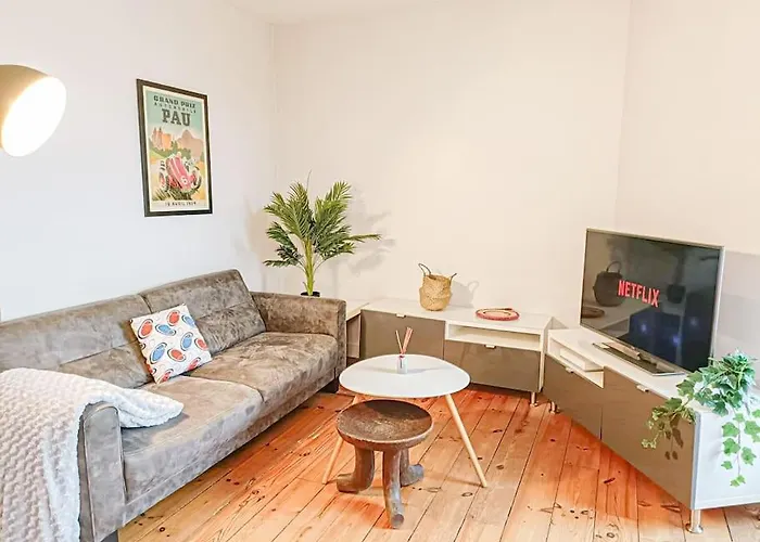 Cosy Pyrenees 2ch - Vue Sur Le Chateau Et Parking Prive Appartement *